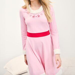 Hanna Andersson Womens Elf Jovie Pink Costume Dress